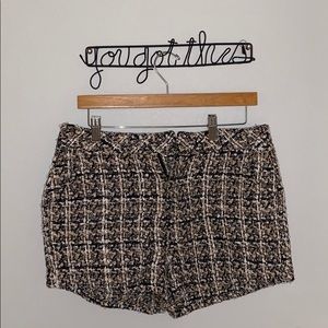 Umgee plaid high waisted shorts